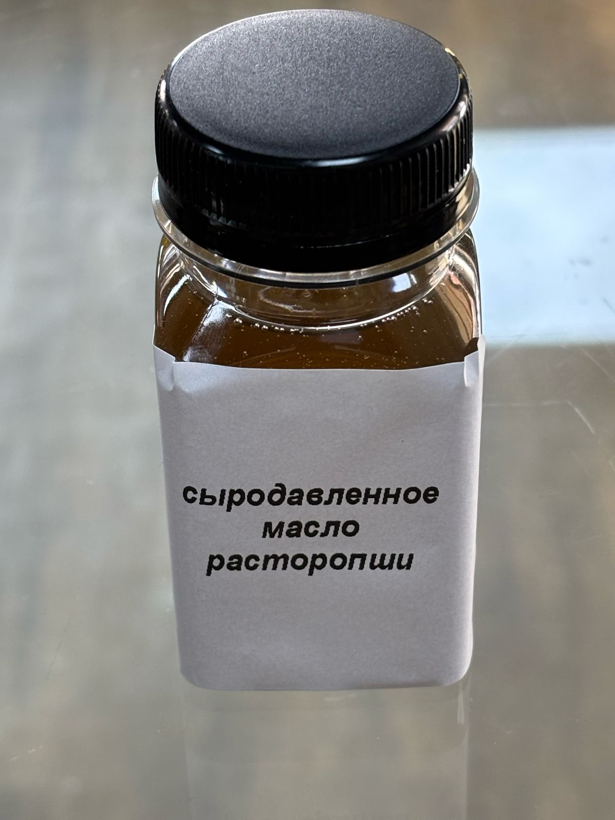 Сыродавленное масло расторопши