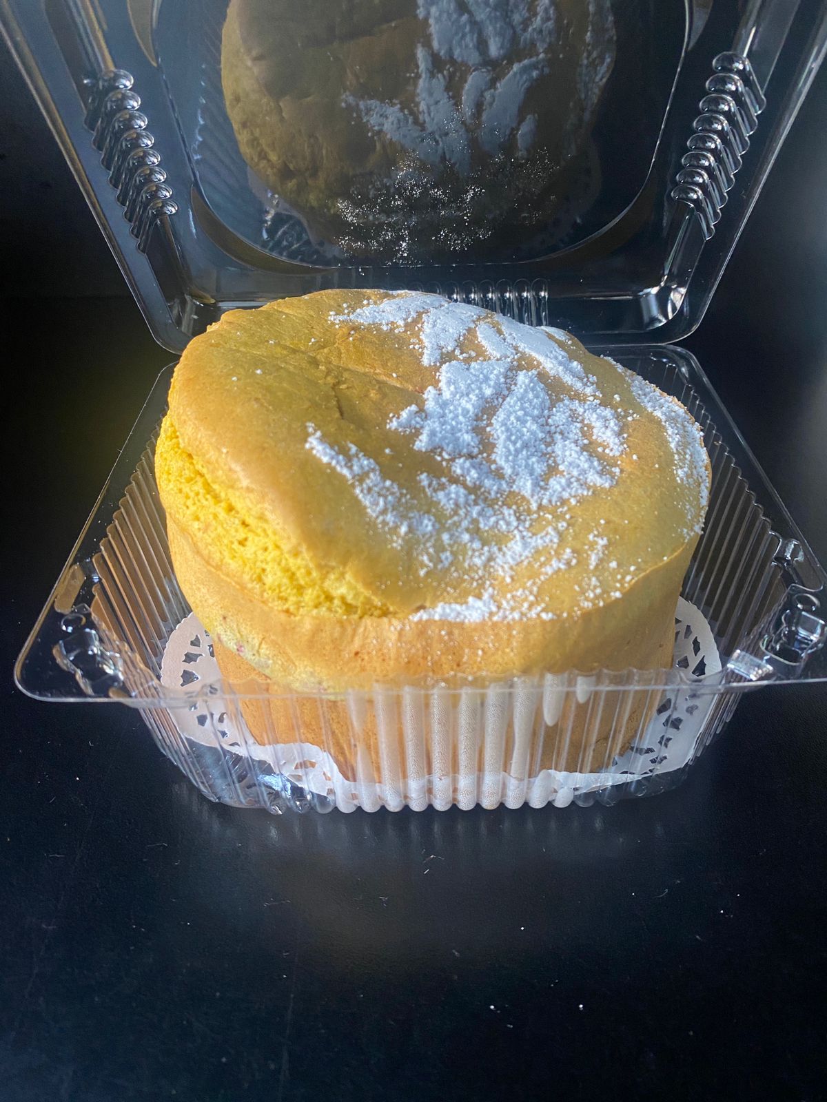 Мини пирог малиновый